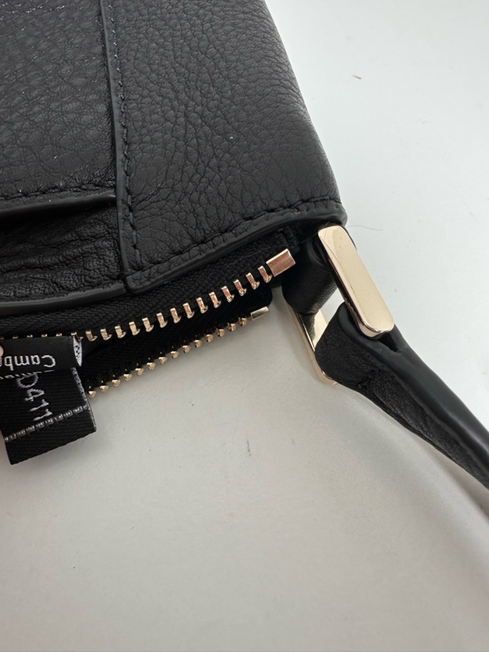 Kate Spade Monica Crossbody Black Pebbled Leather WKR00258 $279 Retail - Picture 10 of 12